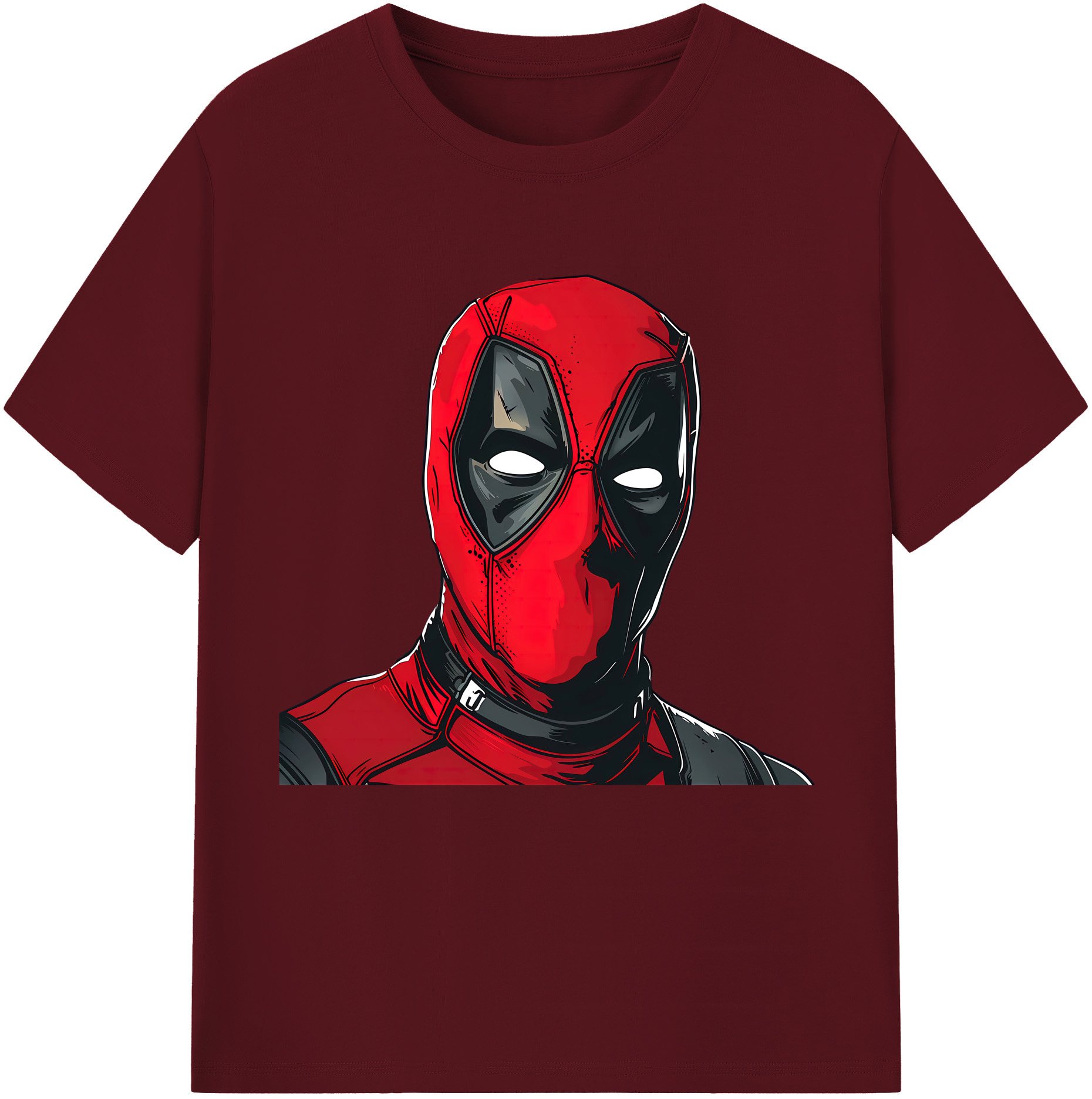 （画像用） Deadpool デッドプール 綿100％半袖Tシャツ（フロントプリント）